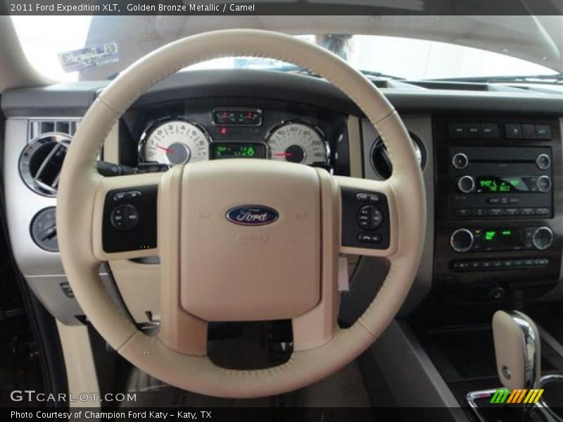 Golden Bronze Metallic / Camel 2011 Ford Expedition XLT