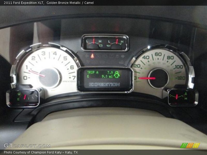 Golden Bronze Metallic / Camel 2011 Ford Expedition XLT