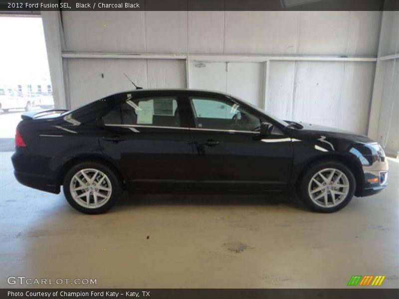Black / Charcoal Black 2012 Ford Fusion SEL