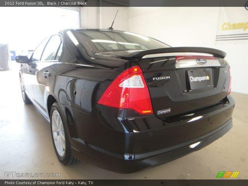 Black / Charcoal Black 2012 Ford Fusion SEL