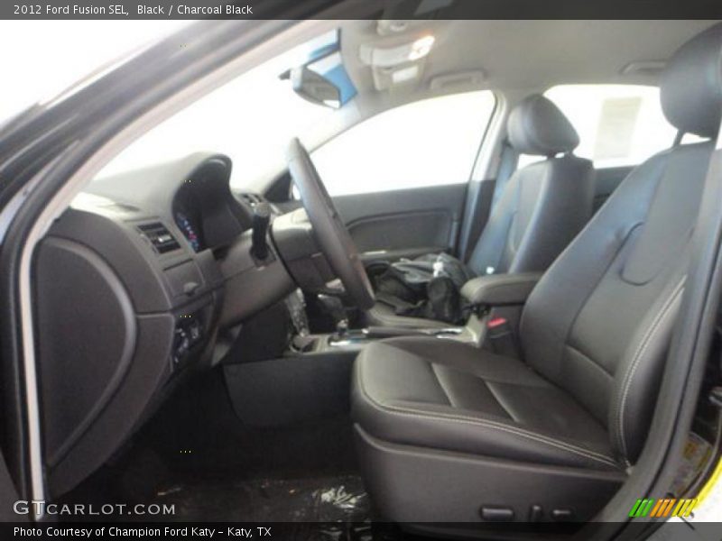 Black / Charcoal Black 2012 Ford Fusion SEL