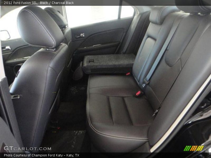 Black / Charcoal Black 2012 Ford Fusion SEL