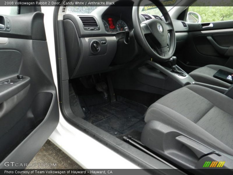Candy White / Anthracite Black 2008 Volkswagen Rabbit 2 Door