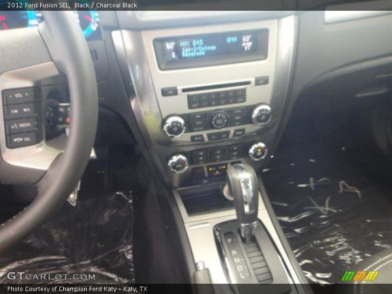 Black / Charcoal Black 2012 Ford Fusion SEL
