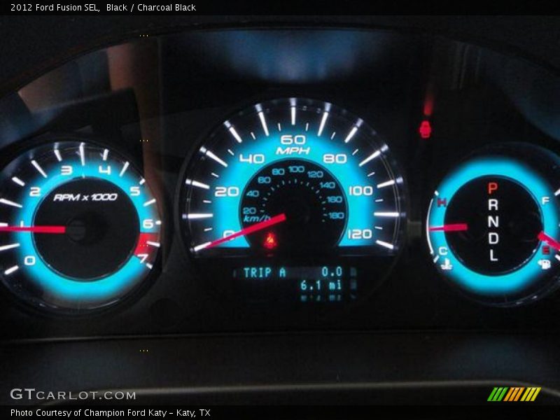 Black / Charcoal Black 2012 Ford Fusion SEL
