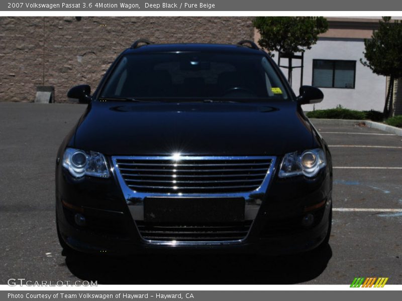 Deep Black / Pure Beige 2007 Volkswagen Passat 3.6 4Motion Wagon