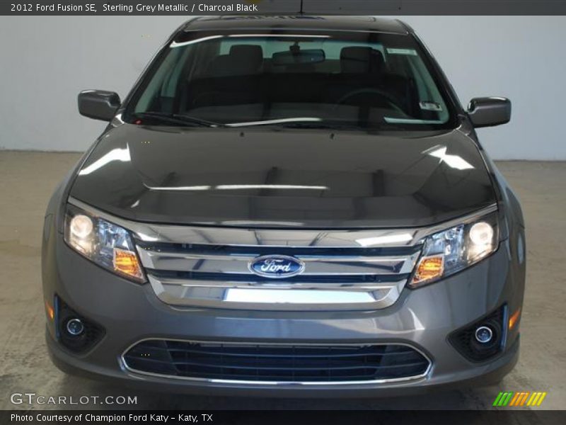 Sterling Grey Metallic / Charcoal Black 2012 Ford Fusion SE