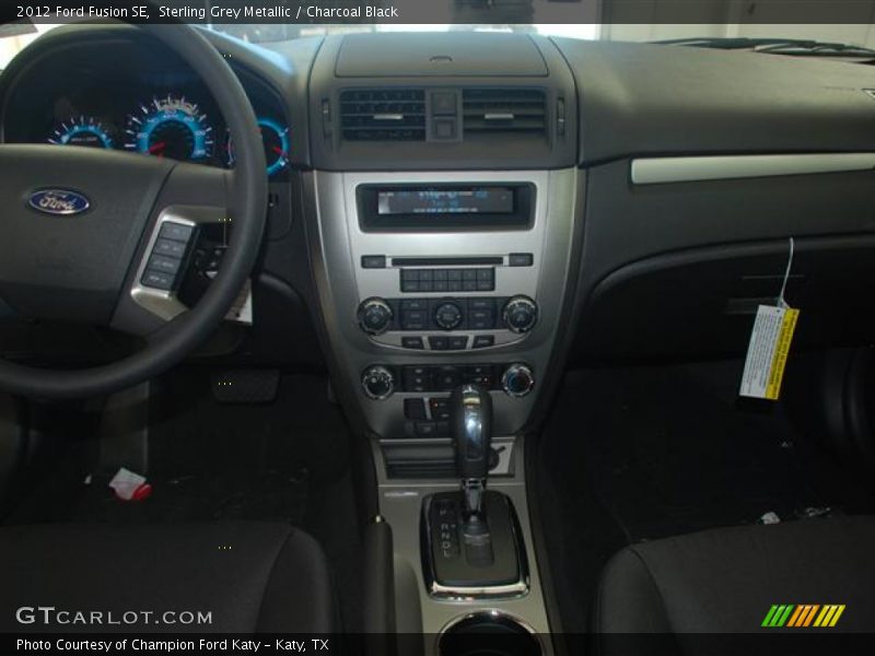 Sterling Grey Metallic / Charcoal Black 2012 Ford Fusion SE