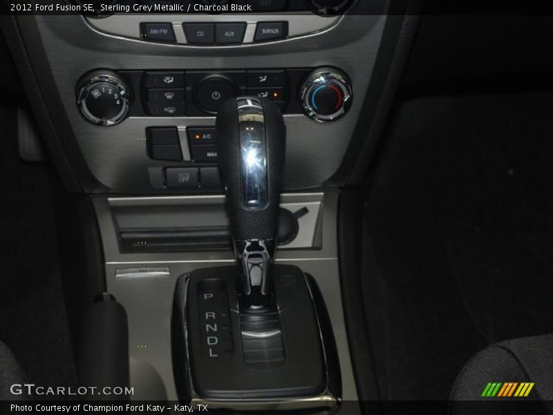 Sterling Grey Metallic / Charcoal Black 2012 Ford Fusion SE
