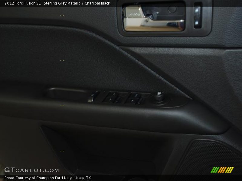 Sterling Grey Metallic / Charcoal Black 2012 Ford Fusion SE