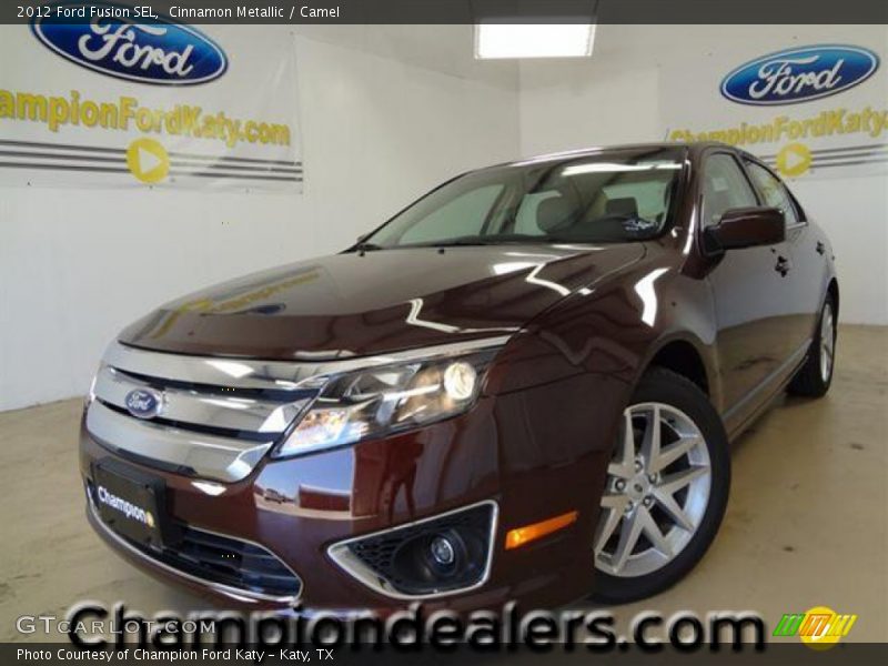 Cinnamon Metallic / Camel 2012 Ford Fusion SEL