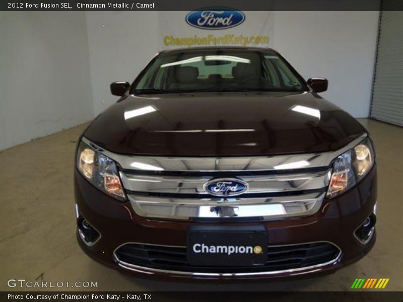 Cinnamon Metallic / Camel 2012 Ford Fusion SEL