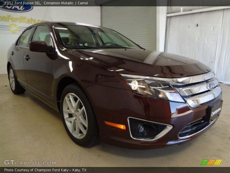 Cinnamon Metallic / Camel 2012 Ford Fusion SEL