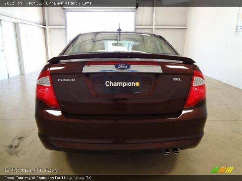 Cinnamon Metallic / Camel 2012 Ford Fusion SEL