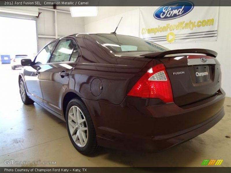Cinnamon Metallic / Camel 2012 Ford Fusion SEL