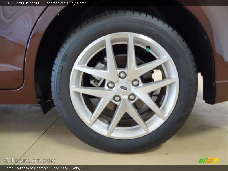 Cinnamon Metallic / Camel 2012 Ford Fusion SEL