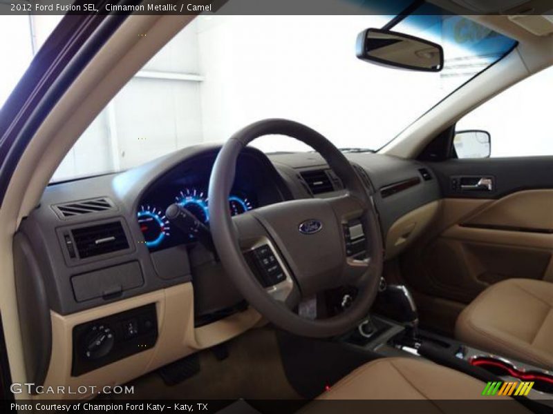 Cinnamon Metallic / Camel 2012 Ford Fusion SEL
