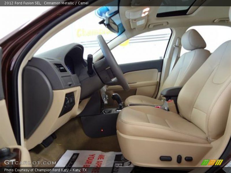 Cinnamon Metallic / Camel 2012 Ford Fusion SEL