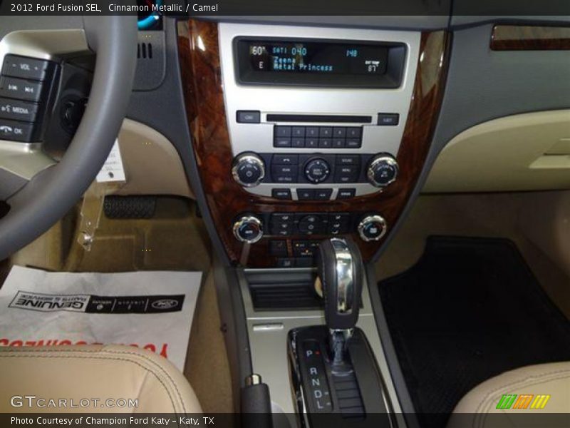 Cinnamon Metallic / Camel 2012 Ford Fusion SEL