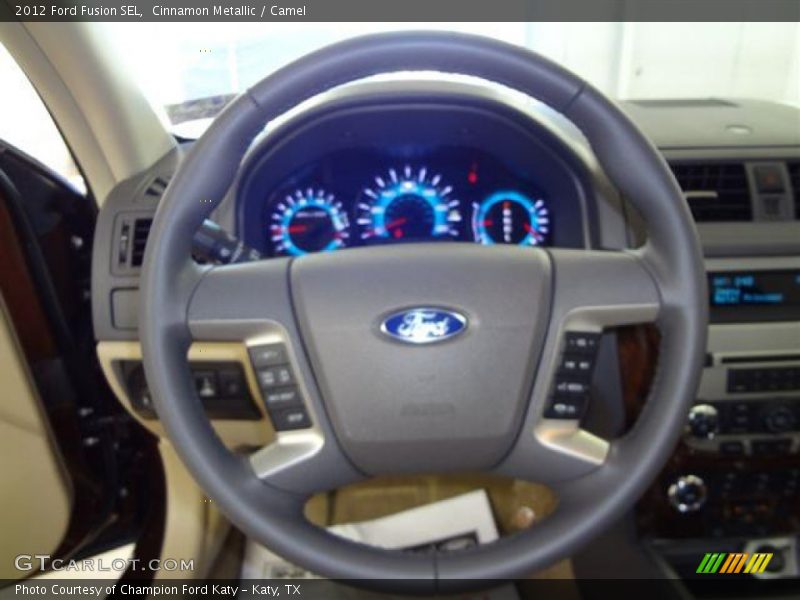 Cinnamon Metallic / Camel 2012 Ford Fusion SEL