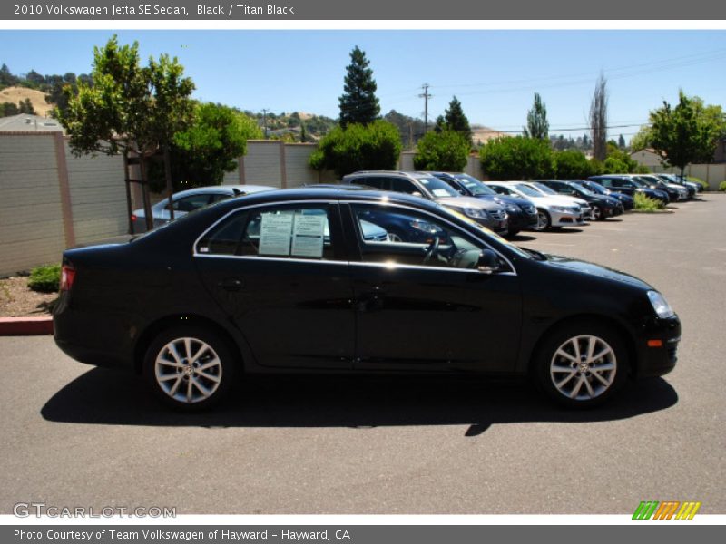 Black / Titan Black 2010 Volkswagen Jetta SE Sedan