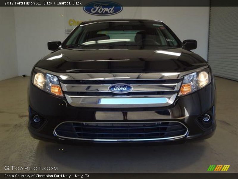 Black / Charcoal Black 2012 Ford Fusion SE
