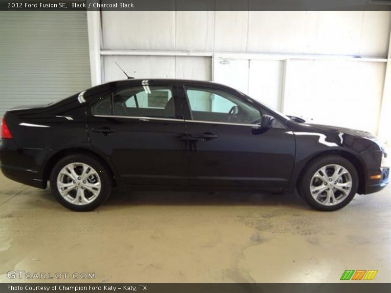 Black / Charcoal Black 2012 Ford Fusion SE