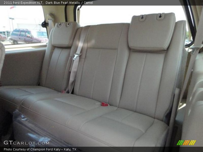 Dark Blue Pearl Metallic / Camel 2011 Ford Expedition XLT