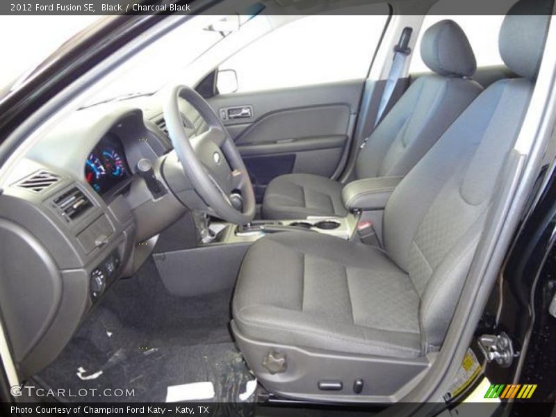 Black / Charcoal Black 2012 Ford Fusion SE