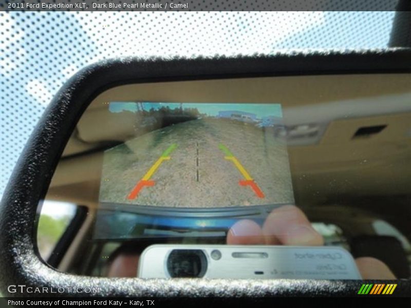 Dark Blue Pearl Metallic / Camel 2011 Ford Expedition XLT