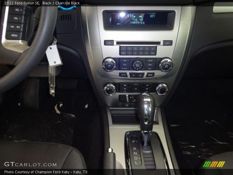Black / Charcoal Black 2012 Ford Fusion SE