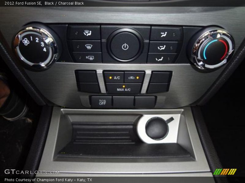 Black / Charcoal Black 2012 Ford Fusion SE
