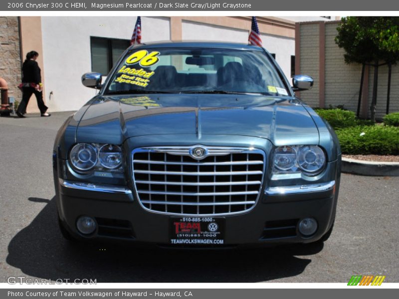 Magnesium Pearlcoat / Dark Slate Gray/Light Graystone 2006 Chrysler 300 C HEMI