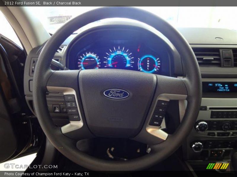 Black / Charcoal Black 2012 Ford Fusion SE