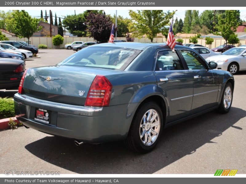 Magnesium Pearlcoat / Dark Slate Gray/Light Graystone 2006 Chrysler 300 C HEMI