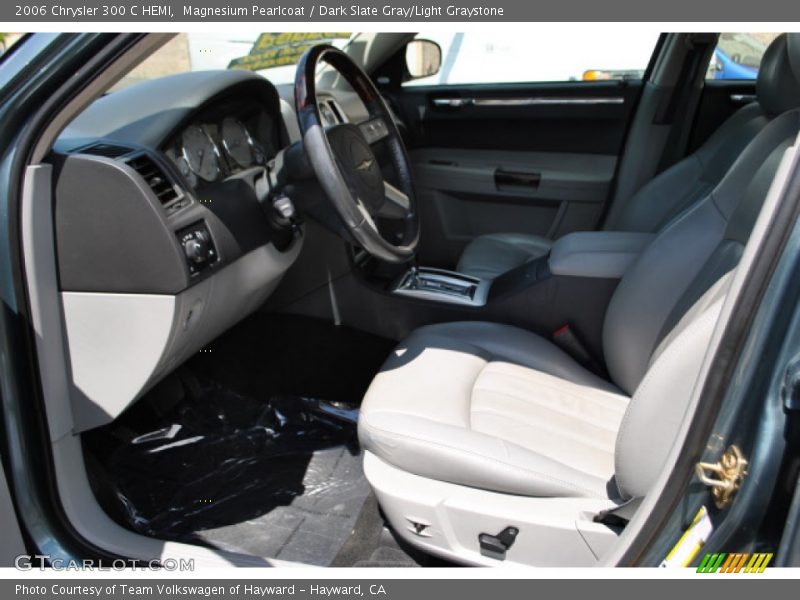Magnesium Pearlcoat / Dark Slate Gray/Light Graystone 2006 Chrysler 300 C HEMI