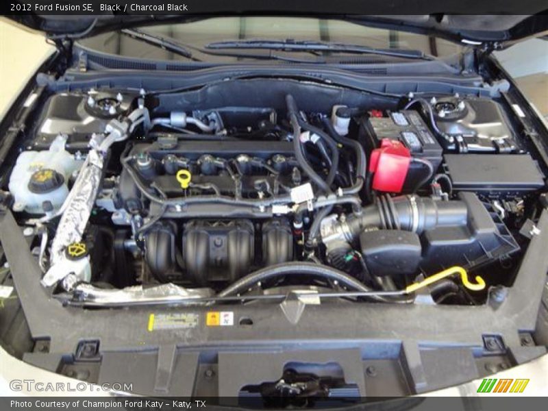 Black / Charcoal Black 2012 Ford Fusion SE