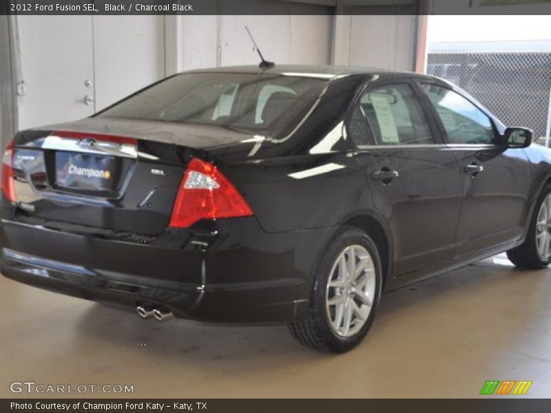 Black / Charcoal Black 2012 Ford Fusion SEL