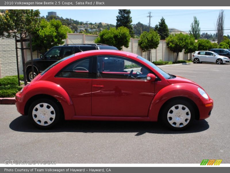 Salsa Red / Black 2010 Volkswagen New Beetle 2.5 Coupe