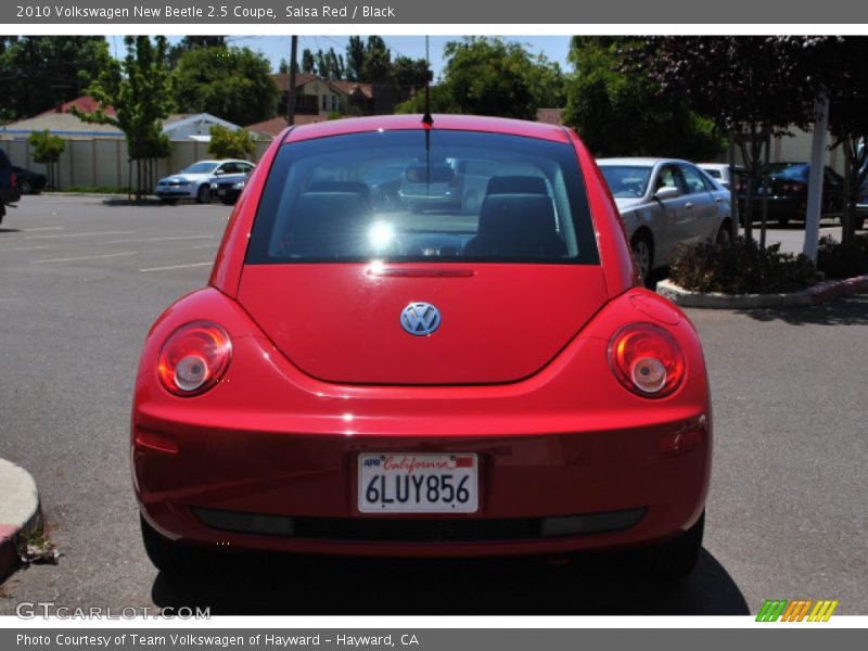 Salsa Red / Black 2010 Volkswagen New Beetle 2.5 Coupe