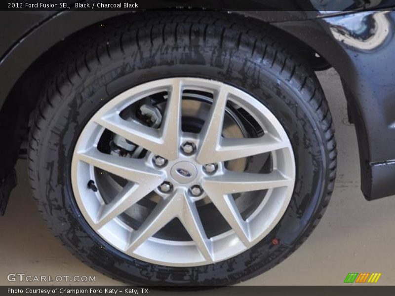 Black / Charcoal Black 2012 Ford Fusion SEL