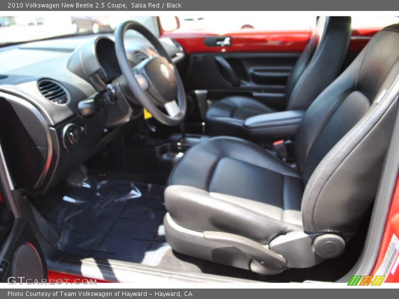 Salsa Red / Black 2010 Volkswagen New Beetle 2.5 Coupe