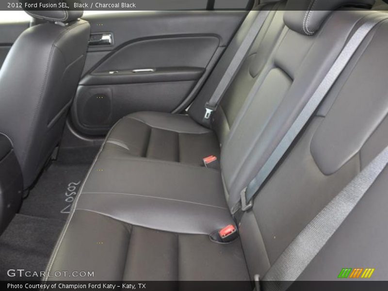 Black / Charcoal Black 2012 Ford Fusion SEL