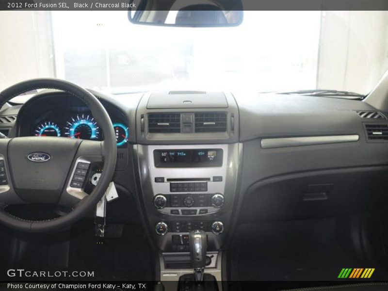 Black / Charcoal Black 2012 Ford Fusion SEL