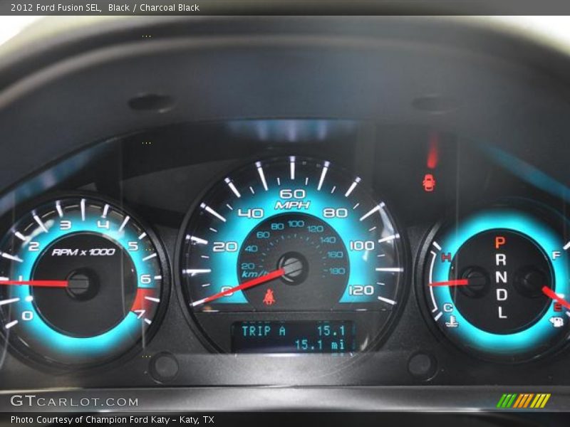 Black / Charcoal Black 2012 Ford Fusion SEL