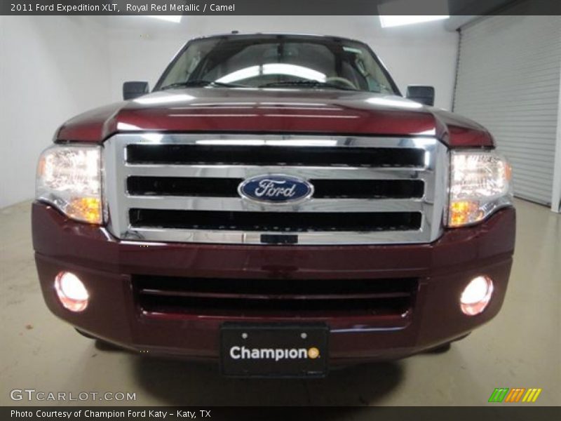 Royal Red Metallic / Camel 2011 Ford Expedition XLT