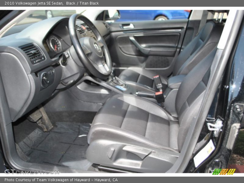 Black / Titan Black 2010 Volkswagen Jetta SE Sedan