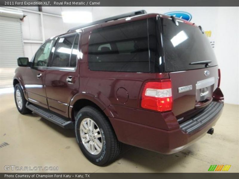 Royal Red Metallic / Camel 2011 Ford Expedition XLT