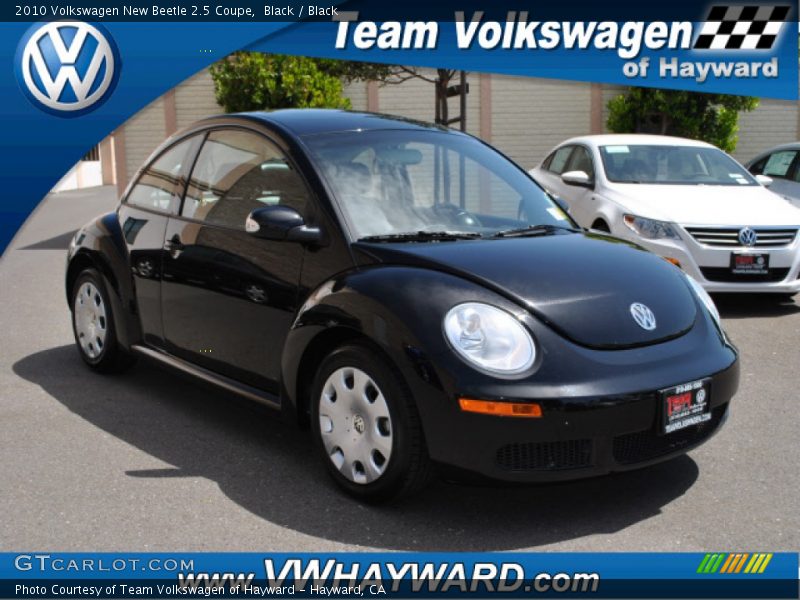 Black / Black 2010 Volkswagen New Beetle 2.5 Coupe