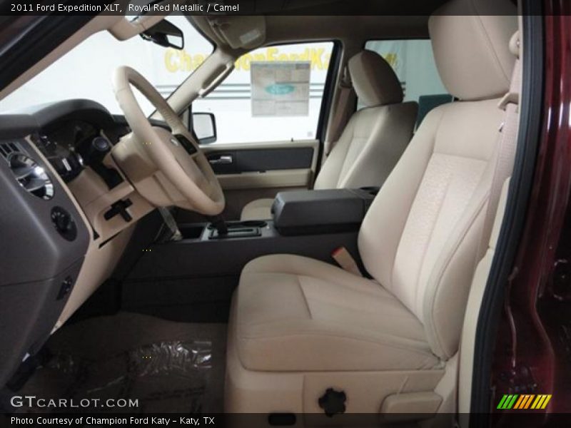 Royal Red Metallic / Camel 2011 Ford Expedition XLT